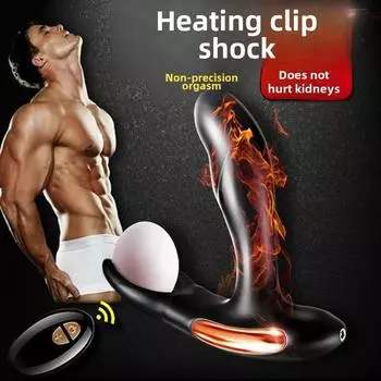 DIBE Tibecatina Массажер простаты с дистанционным управлением Подогрев вестибюля Вибрация Анальная пробка Мастурбатор Секс-игрушки Katina Prostate Massager