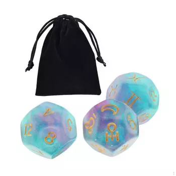 Dice Trio для космических игровых приключений Style C