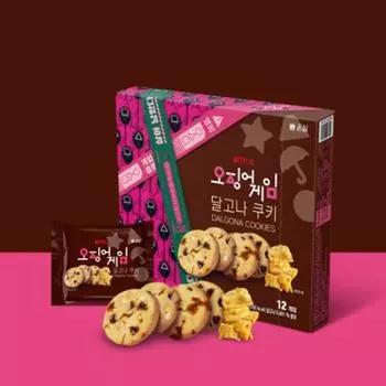 [Дичь из кальмаров] Печенье Далгона 144 г (3 варианта) 1PCS