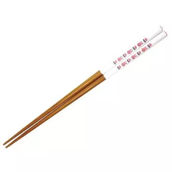 Dick Bruna Chopsticks Painted Chopsticks Vegetable Chopsticks 30cm Made in Japan 410051 Brown Miffy MIFFY&ROSE