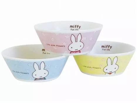Dick Bruna Fun Miffy Bowl Trio Set Диаметр 279733 Miffy Life 13,5 см