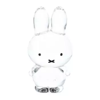 Dick Bruna Miffy 209580 прочная прозрачная стеклянная подставка для палочек для еды прибл.. Диаметр 8,7 x 2,0 x 0,8 дюйма (22 х 5 х 2 см), Посуда, Товары, Miffy, В