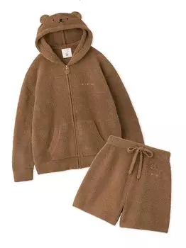 DickBruna Baby Moco Parka Shorts SET PWNT244006 BRW [Gelato Pique] и женские коричневый