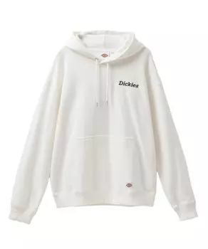 Dickies флисовый свитер с капюшоном пуловер с логотипом топ M мужской белый белый