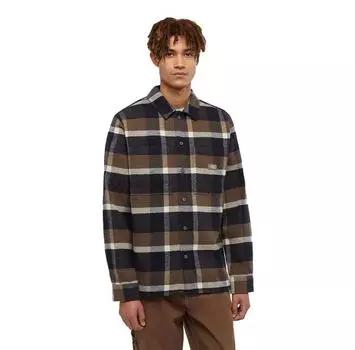 Dickies Plaid Coaling рубашка с длинным рукавом S