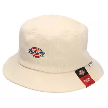 Dickies Simple Bucket Hat Corduroy 80681600 Ivory слоновая кость