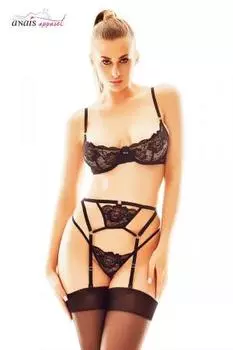 Dido-Anais 3-piece set L/XL чёрный