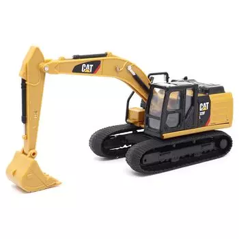 Diecast Master Caterpillar CAT 320F L Гидравлический экскаватор 1/64 жёлтый