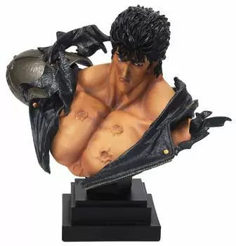 Diecast Master Model Master Кулак Полярной Звезды Кенширо Бюст Высота 140 мм Смола Расписанная Готовая Фигурка прибл.. MMFNS01-01