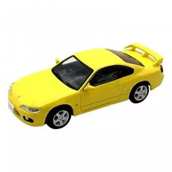 Diecast Master Nissan Silvia S15 Yellow Right Handle DM64009 1/64 жёлтый