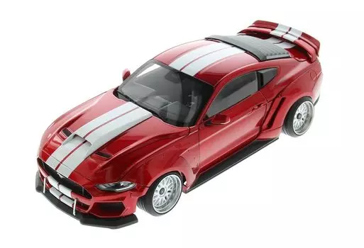 Diecast Master Scale Ford Mustang 2019 Wide Body Kit Right Hand Drive Технические характеристики завершены Diecast Mini Car 61008 1/18 (Правый руль)