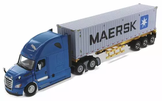 DIECAST MASTERS Freightliner New Cascadia Blue 40 Dry MAERSK 71048 1/50 синий