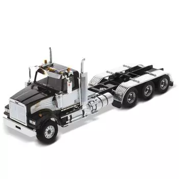 DIECAST MASTERS Western Star 4900 SF Tridem Tractor черный 71066 1/50 чёрный
