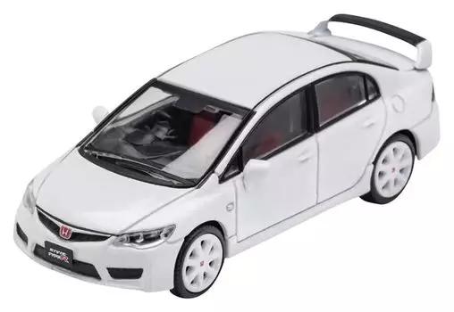 DIECASTTEAM Honda Civic FD2 RHD Белый Готовый продукт 1/64 Type-R