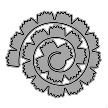 Dies Stencil Spiral Album Photo Decorations DIY Scrapbook Card Making Birthday GG0447