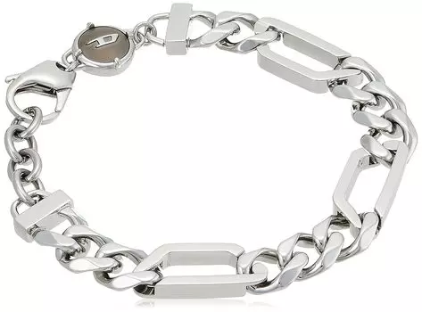 Браслет DIESEL DX1351 (Дизель) Мужской серебряный