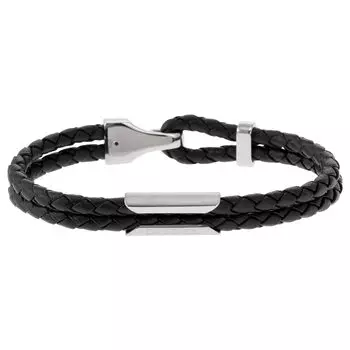 Браслет из плетеной кожи Diesel, 2 ряда [предмет]