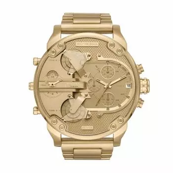 Diesel Daddy DZ7399 Один размер Золотой мужской Mr. 2.0 -