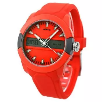 DIESEL Double Up 43mm кварцевые часы DZ1980 [Diesel] мужские [Товар]