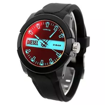 DIESEL Double Up 43mm кварцевые часы DZ1982 [Diesel] мужские [Товар]