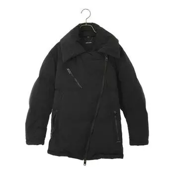 DIESEL down coat XXS black Women Used