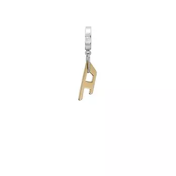 Diesel hoop stainless steel Stainless No Jewels earrings, men s two-tone earrings. , Length 13.3MM, Width 3MM, Height 13.3MM, Steel,