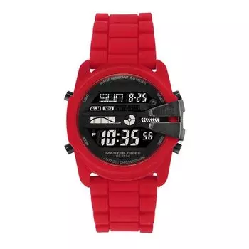 Diesel Master Chief Нержавеющая сталь кварцевые красные мужские часы Master Chief, цифровые, размер,