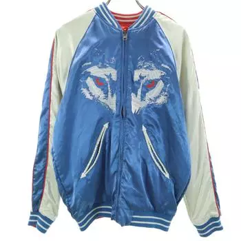 DIESEL reversible Sukajan S blue Men s Used