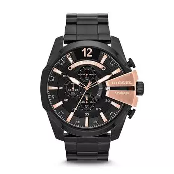 Diesel XL Mega Chief Chronograph Quarz Edelstahl beschichtet DZ4309 Herren-Armbanduhr [предмет]