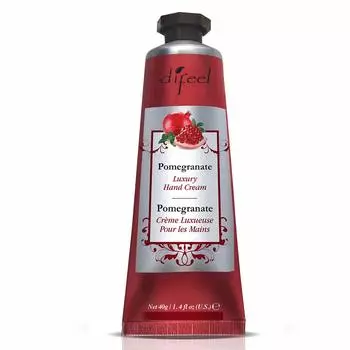 Difeel Pomegranate Natural Hand Cream 40g POMEGRANATE 01POM New York Imported [Regular Product]