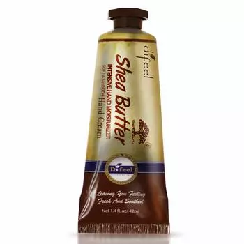 Difeel Shea Butter Натуральный крем для рук 40 г МАСЛО ШИ 16SHE Импорт из Нью-Йорка [Обычный продукт]