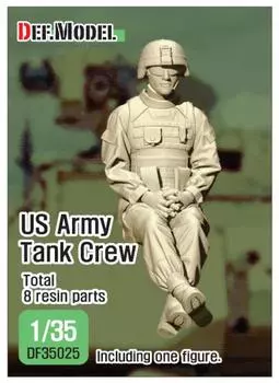 Differential Model Current US Army Tank Crew 1 Resting Tank Crew Resin Kit DF35025 1/35