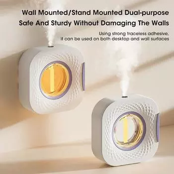 Diffuser Aromatherapy Machine USB Smart Air Purifier with Display LED Lighting for KitchenToiletBathroom Deodorizer AirFreshener