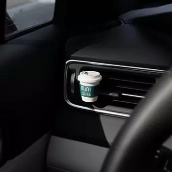 Diffuser Vent Clips 2 Pieces Aromatherapy Coffee Cup Air Outlet Clip For Air Freshening Vent Clip Fresheners Diffuser Cute Air