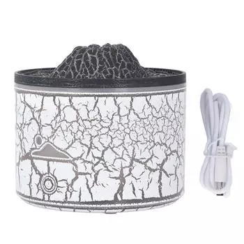 Диффузор эфирного масла Volcano 230 мл, мелкодисперсный туман, диффузор Volcano Flame, увлажнитель воздуха для спальни L