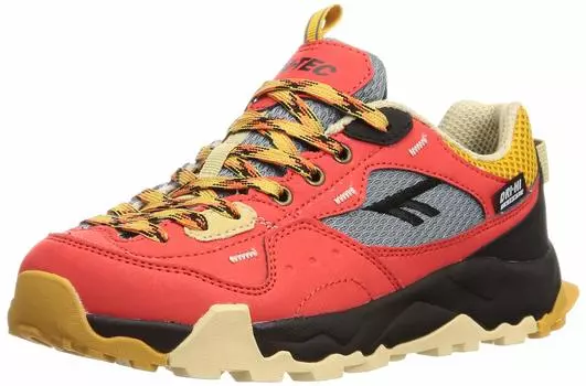 Dig Hiker WP Hiking Size 3E Hi-Tec Sneakers, Orange, 23.0 cm,
