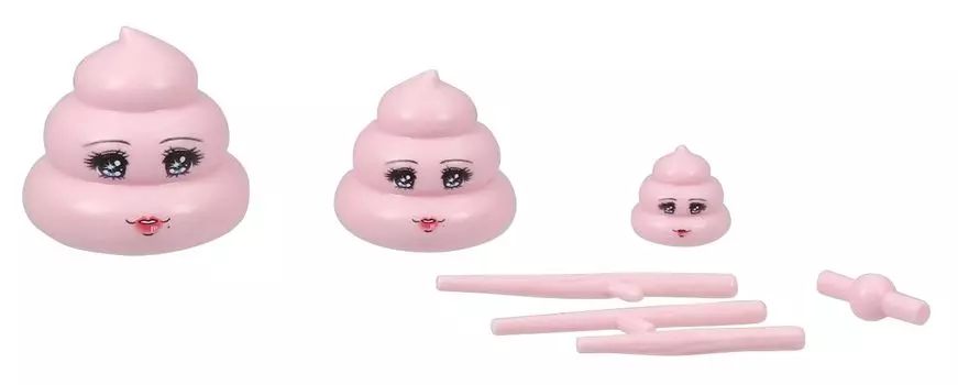 DIG PriPla Poop Club полноцветный печатный пластиковый набор Vol.2