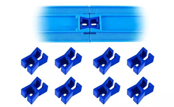 Digibase Convex Convex Соединительные детали для Plarail Blue 19123 (8 шт.)