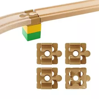 Digibase for combination rail Brown 19161 BRIO/DUPLO (4 pieces)