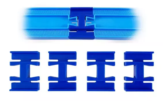Digibase Plarail Concave Rail Синий 19125 (4 шт)