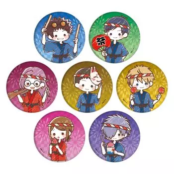 Digimon Adventure 02 НАЧАЛО 08 Пальто Happi Art Can значок 7 шт. КОРОБКА версия. [Иллюстрация графика]