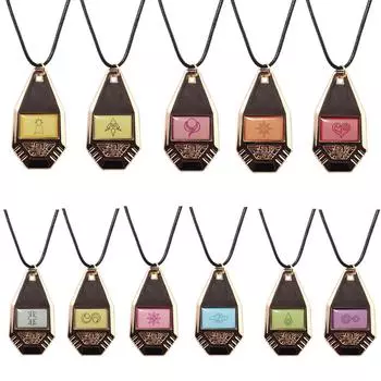 Digimon Adventure Tag & Crest ожерелье цифровой монстр мужество дружба любовь надежда эволюция кулон ожерелье подарочная игрушка