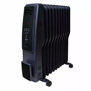 Digital Display Oil Heater 1200W TOH-D1102K (Matte Black)