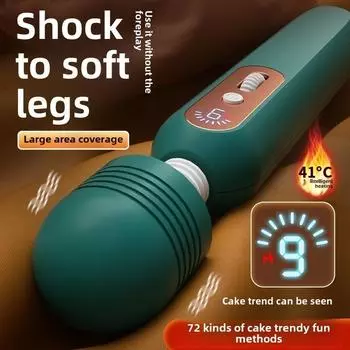 Цифровой дисплей, ролик, преобразование частоты скорости, вибрация, аппарат для женской мастурбации, взрослые эротические товары Milo AV Stick