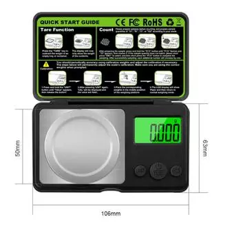 Digital Electronic Jewelry Scales Electronic Weighing Tools Precision High
