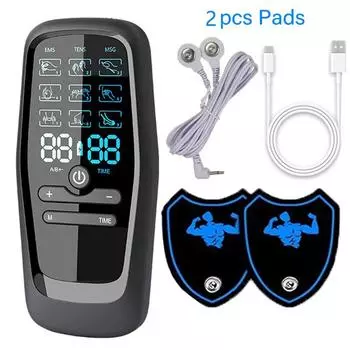 Digital EMS Therapy Machine Electric Massage Device Physiotherapy Tens Muscle EMS Acupuncture Body Digital Display Therapy Slimming Machine