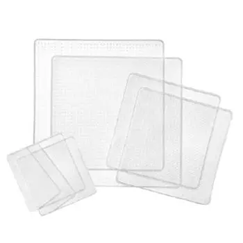 Digital Land Endless Силиконовая пленка Средний и Маленький Набор из 2 Прозрачных Больших, чистый