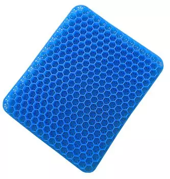 Digital Land New Компактная подушка Honeycomb Синяя с чехлом DL-210120