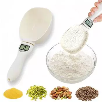 Digital Measuring Spoon, Weighing Spoon Scale 800g / 0.1g High Precision With LCD Screen One Size