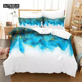 Digital Printing Bedding Set, Duvet Cover, 3D Bedding, Linen, Queen Size, Fashion Design EU single(135x200cm)